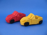 Origami Convertible by Jason Ku on giladorigami.com