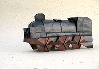 Origami Train set by Yoshihide Momotani on giladorigami.com