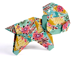 Origami Puppy by Aoyagi Shoko on giladorigami.com