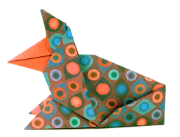 Origami Alsatian by Edwin Corrie on giladorigami.com