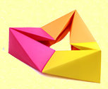 Origami Flexagon by Nick Robinson on giladorigami.com