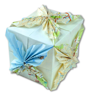 Origami Shell cube by Robert Foord on giladorigami.com