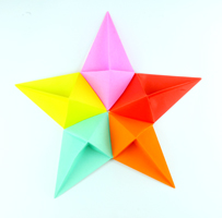 Origami Diamond star by Francesco Guarnieri on giladorigami.com
