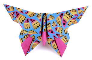 Origami Butterfly - Nick Robinson by Michael G. LaFosse on giladorigami.com