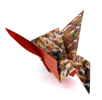 Origami RifRif bird by Robert J. Lang on giladorigami.com