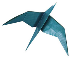 Origami Flapping seagull by Ted Norminton on giladorigami.com