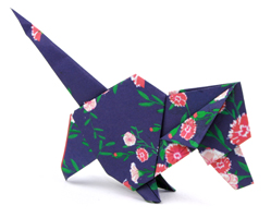 Origami Dawg by Tony O