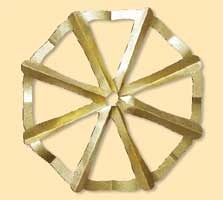 Origami Buddhist wheel by Traditional on giladorigami.com