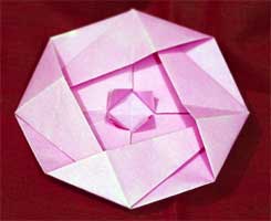 Origami Camellia by Traditional on giladorigami.com