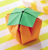 Origami Persimmon by Traditional on giladorigami.com