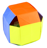 Origami Truncated cube by Various on giladorigami.com