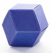 Origami Calendar dodecahedron by Nick Robinson on giladorigami.com