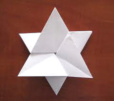 Origami A4 star by Various on giladorigami.com