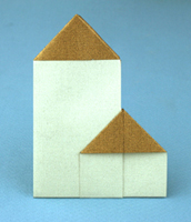 Origami German house by Nick Robinson on giladorigami.com