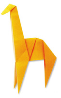 Origami Giraffe by Nick Robinson on giladorigami.com