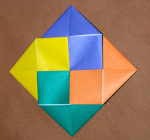 Origami Modular twist by Nick Robinson on giladorigami.com