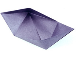Origami Business card holder by Nick Robinson on giladorigami.com