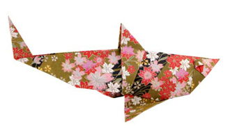 Origami Shark by Nick Robinson on giladorigami.com