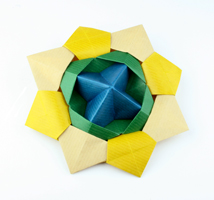 Origami Spinning top by Various on giladorigami.com
