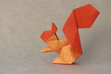 Origami Squirrel by Sergey Yartsev on giladorigami.com