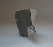 Origami Elephant by Jim Adams on giladorigami.com