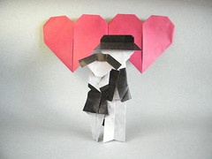 Origami Lovers by Viviane Berty on giladorigami.com