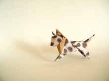 Origami Cat by Mindaugas Cesnavicius on giladorigami.com