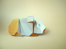 Origami Guinea pig by Mindaugas Cesnavicius on giladorigami.com