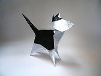 Origami Cat by Jacky Chan on giladorigami.com