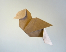 Origami Sparrow by Edwin Corrie on giladorigami.com