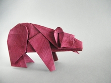 Origami Bear by Jan Willem Derksen on giladorigami.com