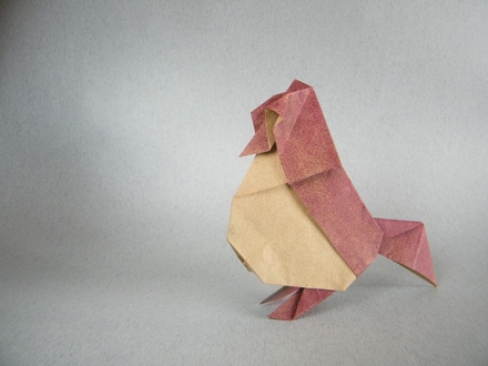 Origami Marjan bird by Barth Dunkan (Magic Fingaz) on giladorigami.com