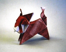 Origami Cat by Oriol Esteve on giladorigami.com