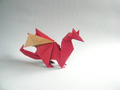 Origami Dragon by Oriol Esteve on giladorigami.com
