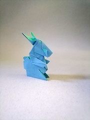 Origami Rabbit by Oriol Esteve on giladorigami.com