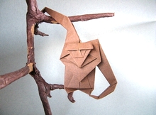 Origami Monkey by Tomoko Fuse on giladorigami.com