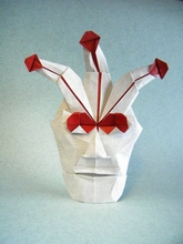 Origami Carnival mask by Roger Garcia on giladorigami.com