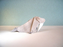 Origami Walrus by Fernando Gilgado Gomez on giladorigami.com