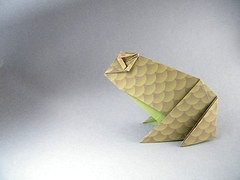 Origami Frog by Juan Gimeno on giladorigami.com