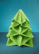 Origami Christmas tree by Francesco Guarnieri on giladorigami.com