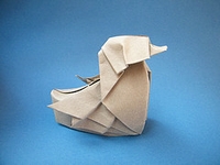 Origami Duck by Jose M. Herrera on giladorigami.com