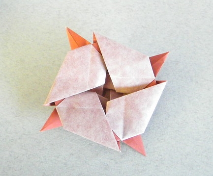 Origami Cotton flower by Andrew Hudson on giladorigami.com