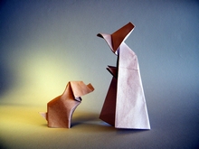 Origami Mother hubbard by Eric Kenneway on giladorigami.com