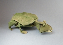 Origami Turtle by Sebastien Limet (Sebl) on giladorigami.com