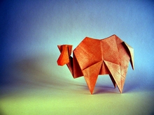 Origami Camel by Marc Kirschenbaum on giladorigami.com