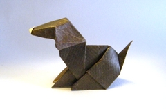 Origami Dog by Marc Kirschenbaum on giladorigami.com