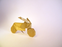 Origami Motorcycle by Matsuno Yukihiko on giladorigami.com