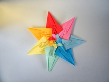 Origami Cecilia star by Jose Meeusen (Krooshoop) on giladorigami.com