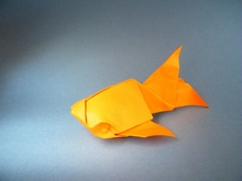 Origami Goldfish by Angel Morollon Guallar on giladorigami.com