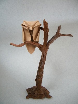 Origami Owl by Rui Roda on giladorigami.com